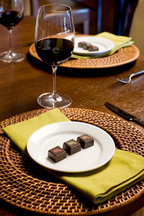 Delysia chocolate wine truffles