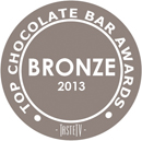 Delysia Chocolatier was awarded a Silver Medal by the International Chocolate Salon in their Top Chocolate Bar Awards Salon Best Ingredient Combination category for our Pecan cayenne chocolate bark.