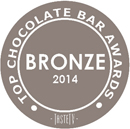 Delysia Chocolatier was awarded a Bronze Medal by the International Chocolate Salon in their Top Chocolate Bar Awards Salon Most Unique category for our Ghost pepper chocolate bark.