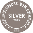 Delysia Chocolatier was awarded a Silver Medal by the International Chocolate Salon in their Top Chocolate Bar Awards Salon Best Mixed Chocolate Bar category for our Gianduja.