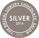 Delysia Chocolatier was awarded a Silver Medal by the International Chocolate Salon in their Bridal Luxury Chocolate Salon Most Luxurious Chocolate Experience category for our Smoked salted bourbon pecan chocolate truffle and our Honey chipotle chocolate truffle.