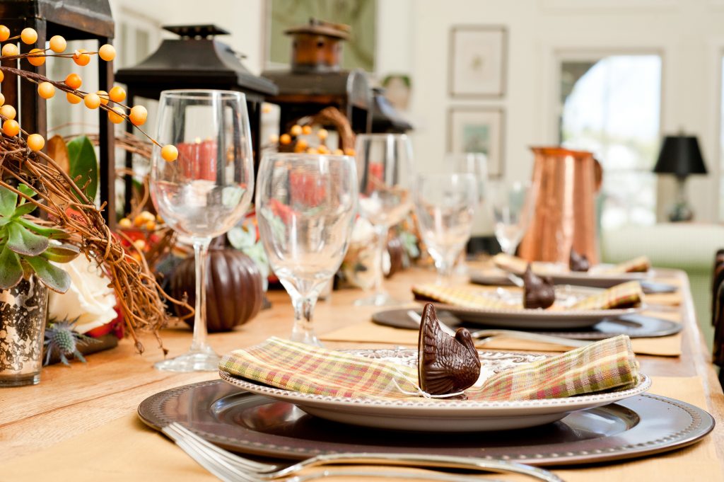 Thanksgiving dinner with Delysia Chocolatier