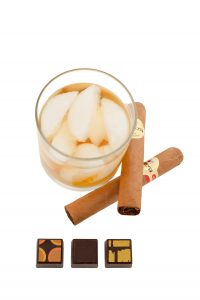 Cigars, whiskey, chocolate, and a movie makes for the best manly Valentine's Day